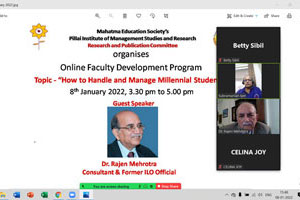 fdp on how to handle and manage millennial students