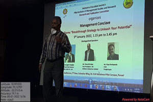 management conclave on breakthrough strategy