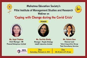 webinar on coping with change during covid crisis