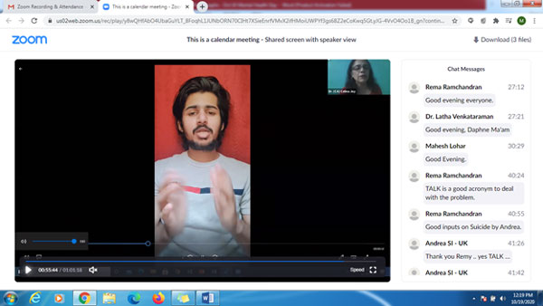 International Webinar on Building Resilience 2