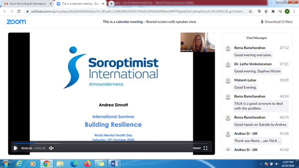 International Webinar on Building Resilience 5