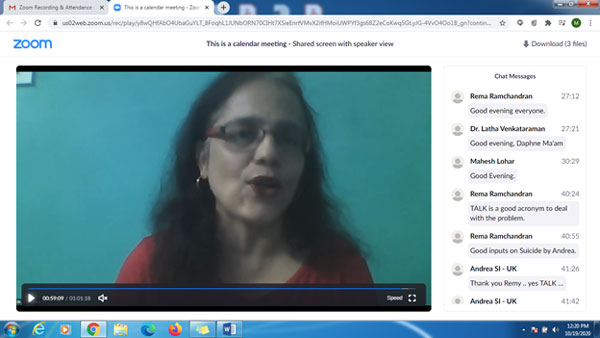 International Webinar on Building Resilience 6