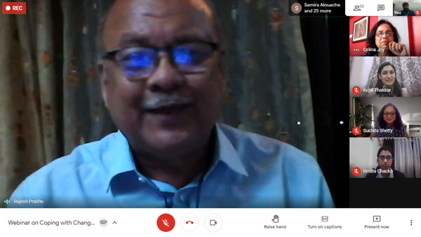 webinar on coping with change during covid crisis 11