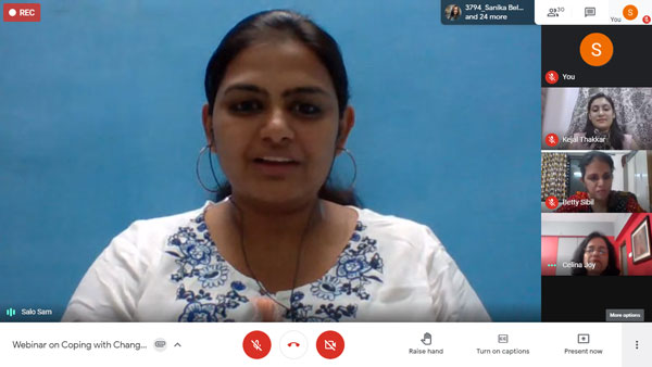 webinar on coping with change during covid crisis 14