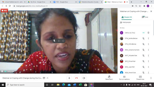 webinar on coping with change during covid crisis 2