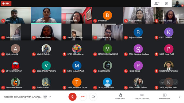 webinar on coping with change during covid crisis 5