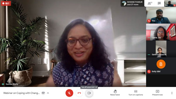 webinar on coping with change during covid crisis 7