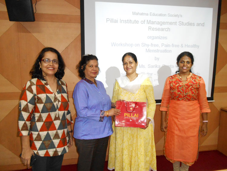 workshop on shy free pain free and healthy menstruation 2