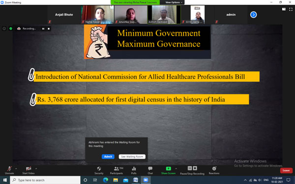 symposium on union budget 2021 6