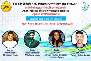 panel discussion on learning from young entrepreneurs