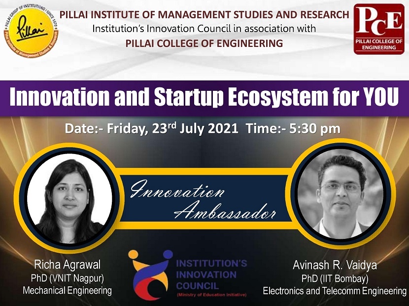 Innovation and Startup Ecosystem for YOU 2021 22