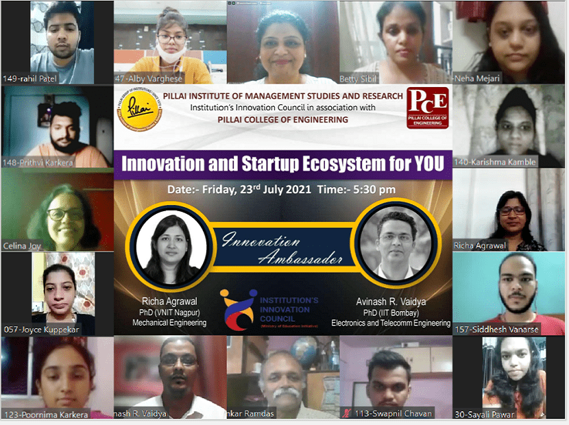 Innovation and Startup Ecosystem for YOU 2021 22