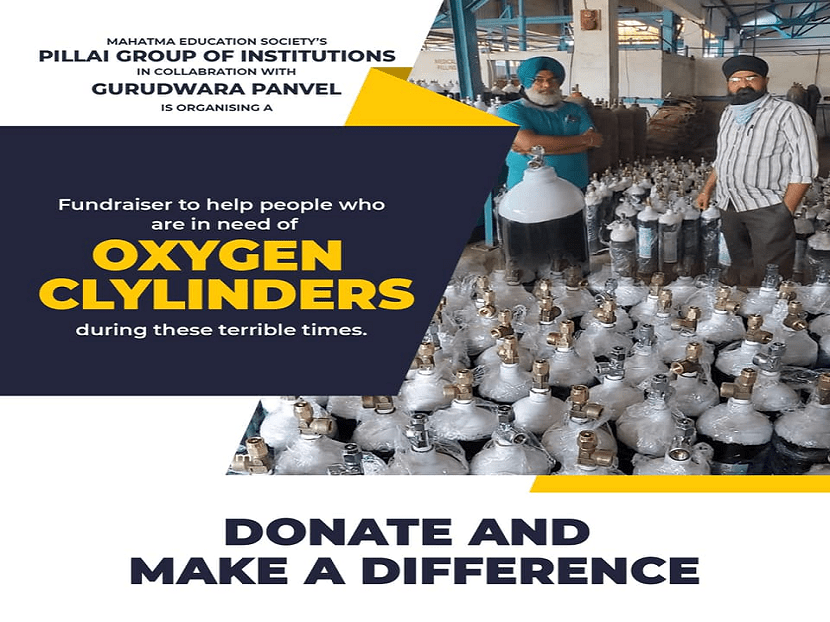 Oxygen Cylinder Drive in collaboration with Gurudwara Sahib Panvel 5