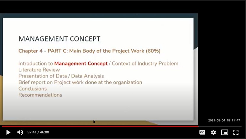 workshop on orientation for summer internship program research project 4