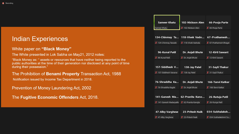 Webinar on Anti Money Laundering 5
