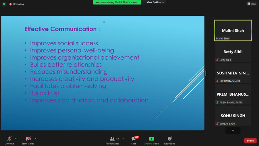 guest session on personal effectiveness 7