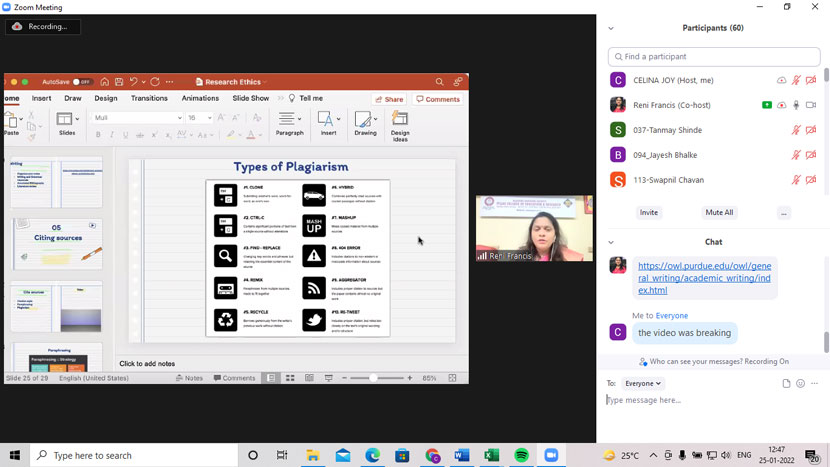 research workshop on ethics in academic research 10