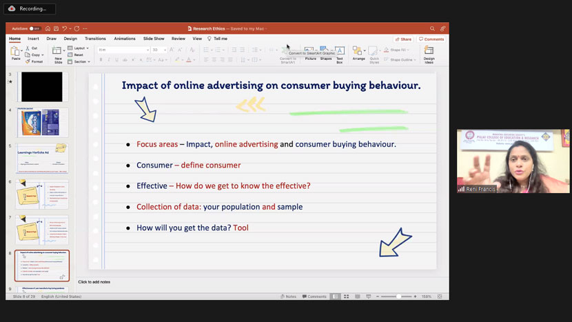 research workshop on ethics in academic research 13