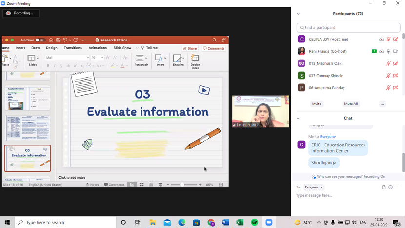 research workshop on ethics in academic research 4