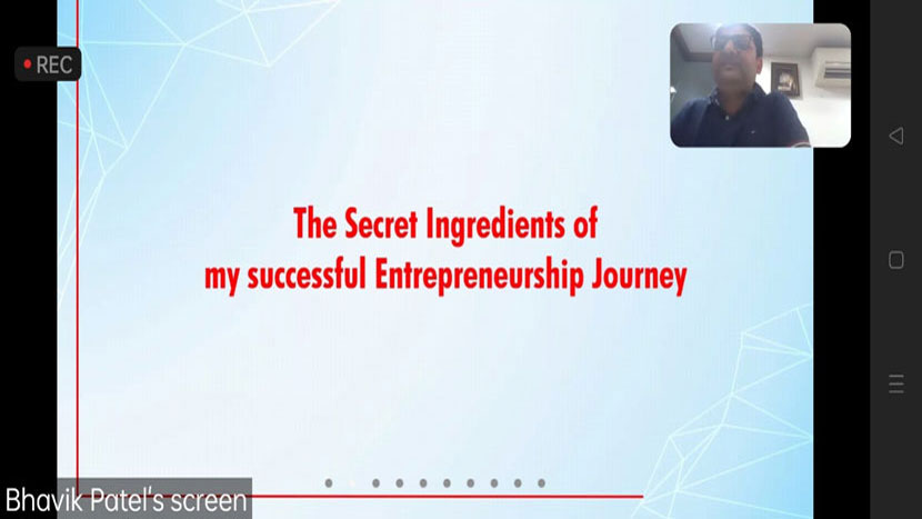 webinar on my story motivational session bhavik patel 1