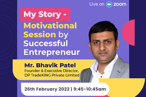 webinar on my story motivational session bhavik patel
