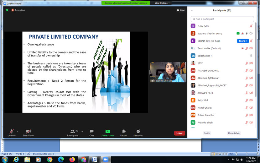 workshop on legal formalities for starting a business in india 5