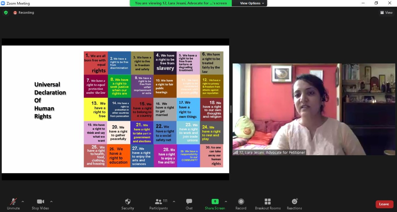 Webinar on Gender Justice and the Indian Constitution 5