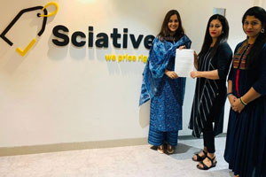 MoU with Sciative Solutions t
