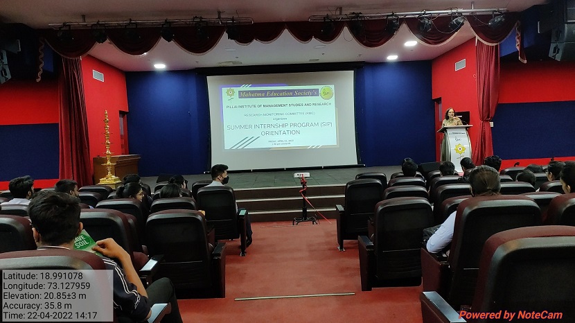 Summer Internship Project Orientation Session 3