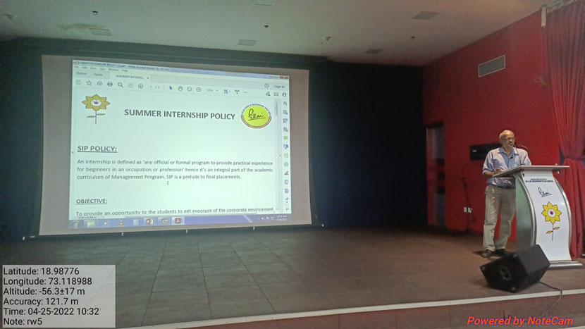 summer internship project orientation preparatory workshop 7