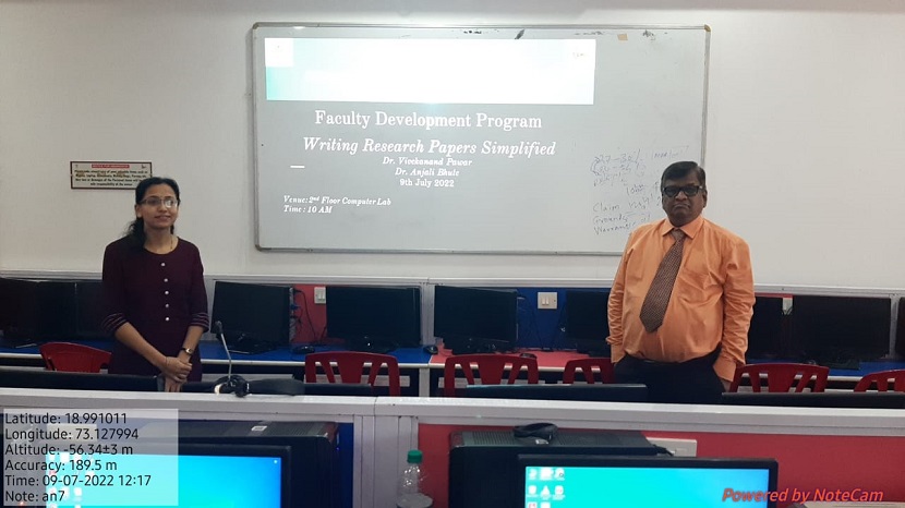 Faculty Development Program on Writing Research Papers Simplified 2