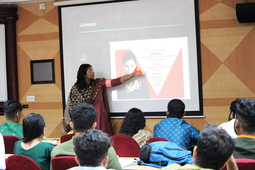 guest sessions on current trends and emerging opportunities for management students in media sector 7