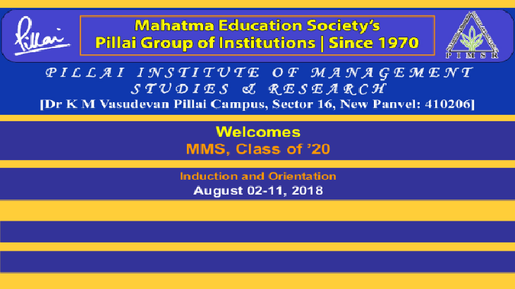 Induction for MMS Students 2018 19 3