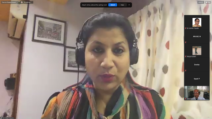 Meditation Session on Life skills 2021 22 2