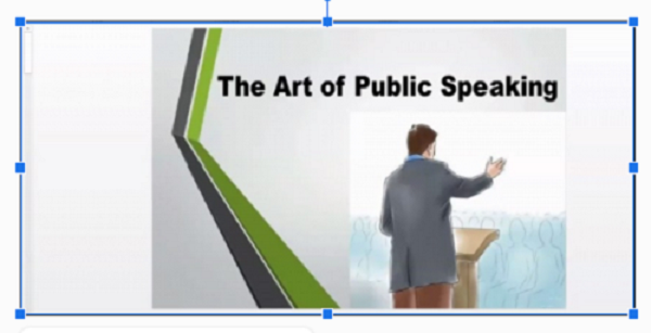 Workshop on Public Speaking 2018 1
