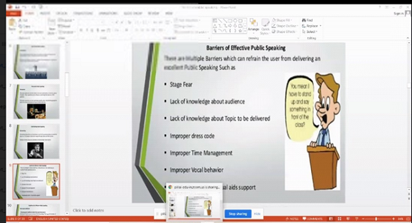 workshop on Public Speaking 2020 21 3