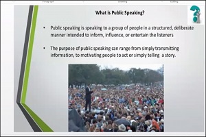 workshop on Public Speaking 2020 21
