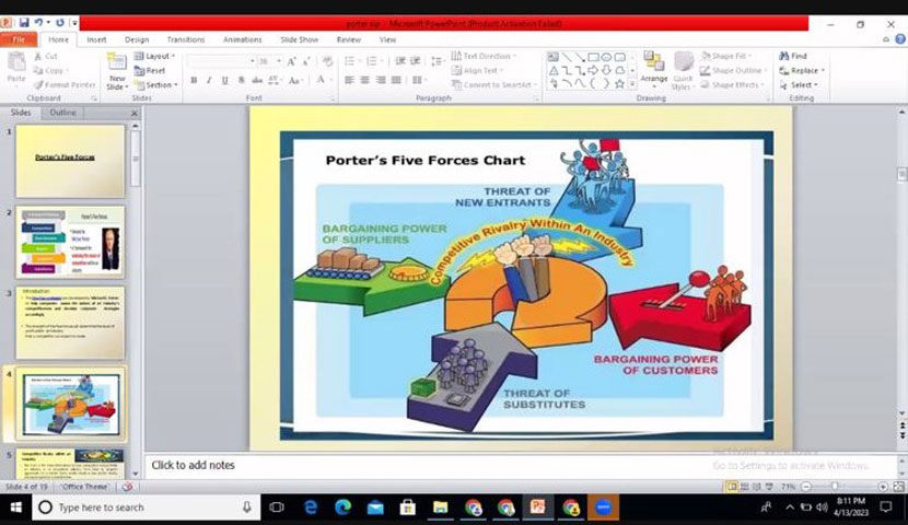 SIP workshop on industry analysis frameworks 1