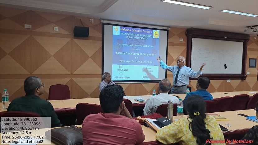 Faculty Development Program on New Age Teaching Learning 2023 24 2