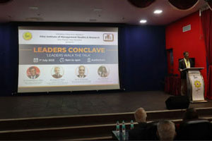 management leadership conclave on leaders walk the talk