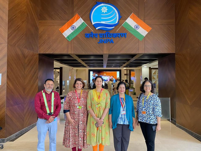 site visit to jawaharlal nehru port authority 1