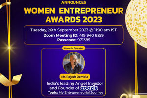 women entrepreneur awards 2023