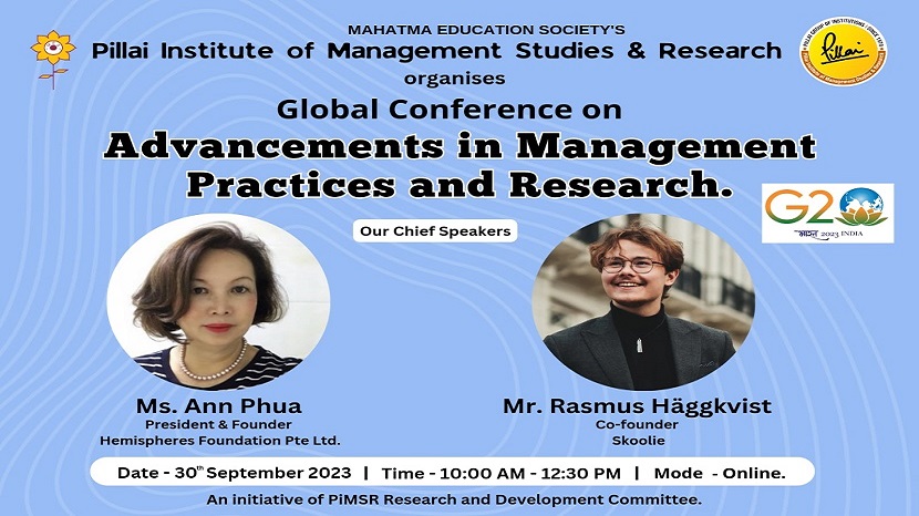 8th Global Conference on Advancements in Management Practices and Research 1