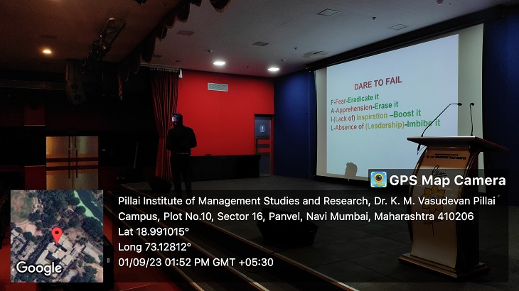 Session on Dare to Fail 2