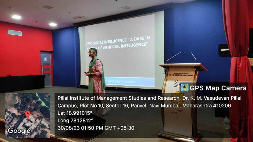 Session on Emotional Intelligence A dare in the era of Artificial Intelligence 3