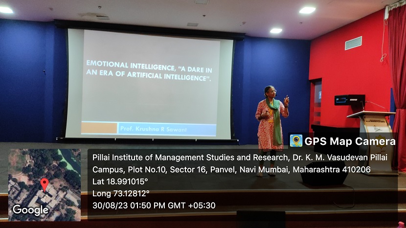 Session on Emotional Intelligence A dare in the era of Artificial Intelligence 4