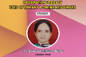 Session on Information Literacy Uses of Library Online Resources