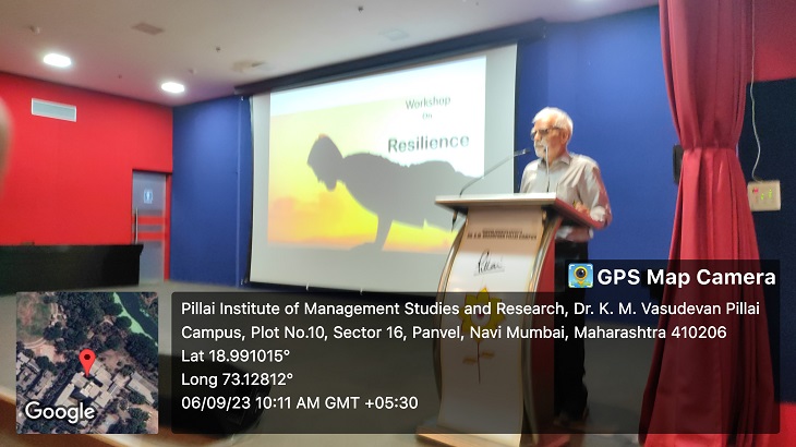 Workshop on Resilience 10