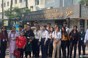 campus tour in collaboration with nirmala college
