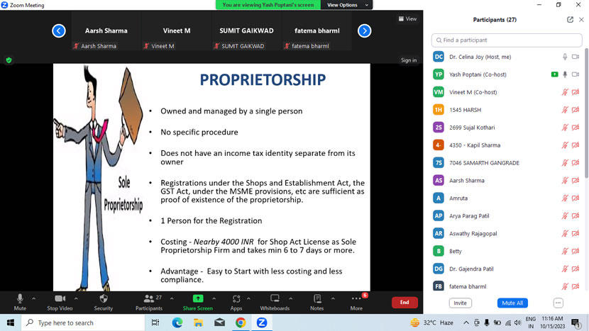session on legal formalities for starting a business in india 2023 3